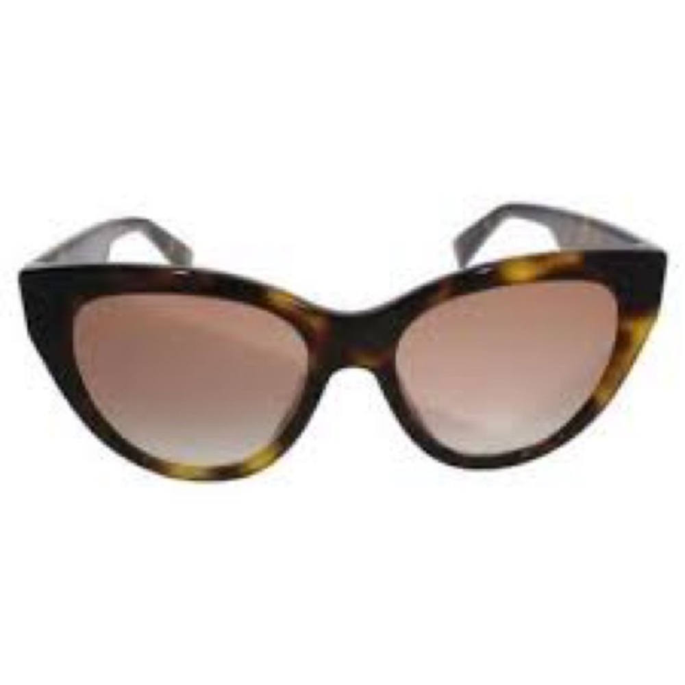 Authentic NEW Gucci Cat Sunglasses Havana Frame w/Red Gradient Lens GG0460S 004 - Picture 4 of 10